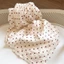 bộ đồ ngủ mèo kitty chấm bi xuân thu cho bé lớn, quần dài tay, quần áo mặc ở nhà bằng vải cotton