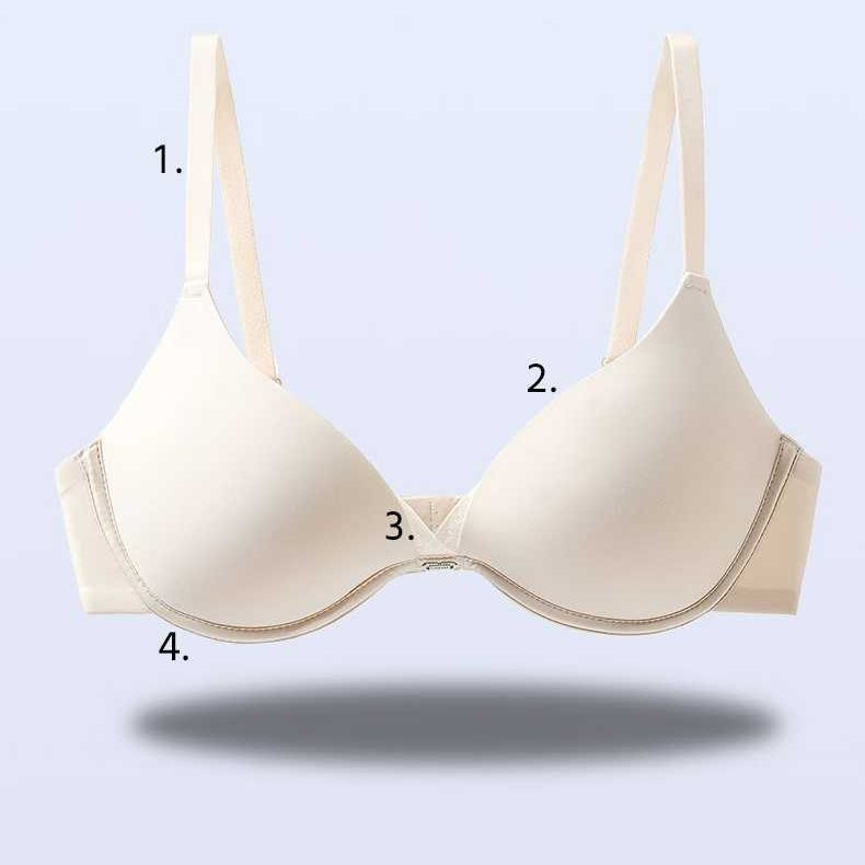 Quần Lót Nữ Vú Nhỏ Tập Hợp Nhìn Tròn Lớn Tròn Ngực Mềm Mại Hỗ Trợ Áo Ngực Chống Chảy xệ Không Vòng Thép Áo Ngực