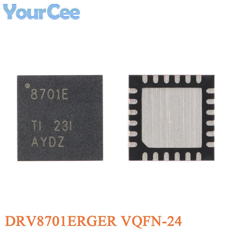 5 Chiếc DRV8701 DRV8701Erge DRV8701Erger VQFN-24 Cổng Driver Chip IC ...