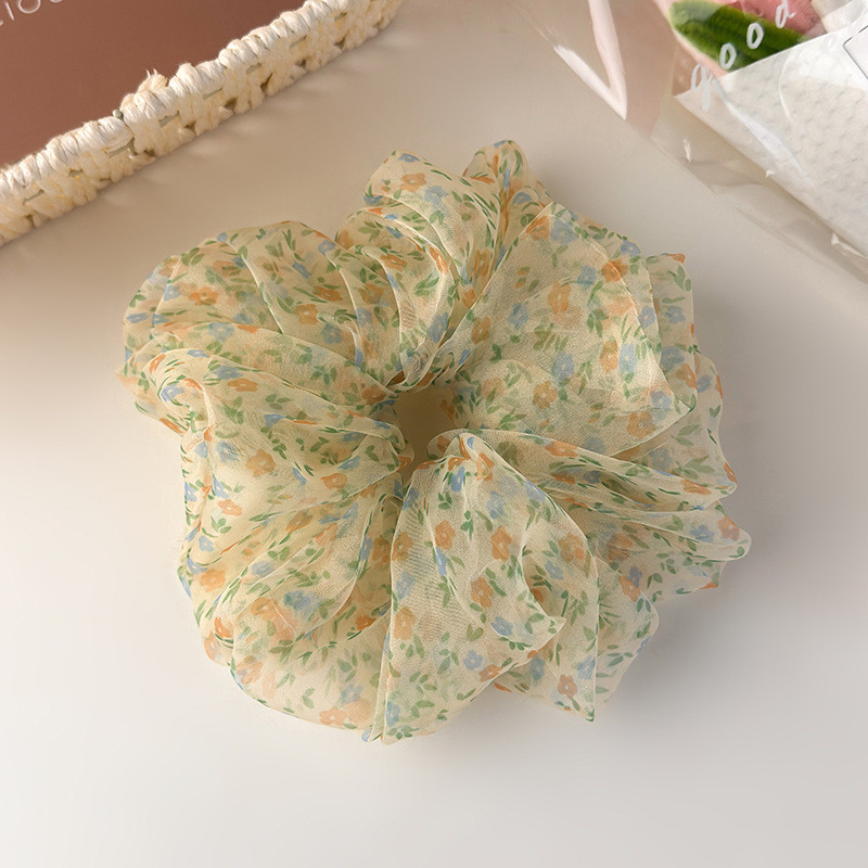 Nhiều màu sắc | Dây buộc tóc Organza hoa cổ tích Dây buộc tóc đa năng cho bé gái