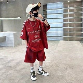 Câu Chuyện Cổ Tích Nhớ Bé Trai Phù Hợp Với Mùa Hè Quần Áo Thể Thao Trẻ Em Bộ Đồ Bóng Rổ Bé Trai Mùa