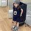 Bé Gái Không Tay Phù Hợp Với Mùa Hè Mới In Hình Hoạt Hình Áo Vest Bé Dáng Rộng Phong Cách Phư
