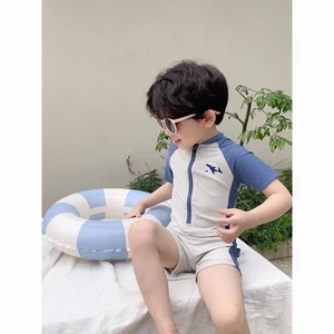 Đồ bơi Đồ bơi một mảnh chống nắng trẻ em quần bơi đồ bơi bé trai khô nhanh phong cách mới