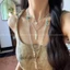 Vòng cổ phong cách dân tộc Retro Vòng cổ dây bện màu Bohemian Thời trang nữ Châu Âu và Mỹ Phón