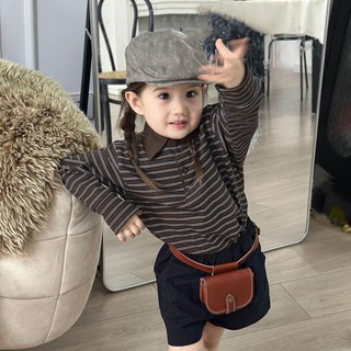 Áo hoodie cổ Polo bé trai mỏng thu đông cotton thoải mái thể thao