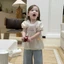 Mùa hè Áo sơ mi nữ tay phồng phong cách Hàn Quốc mới Áo sơ mi búp bê hoa dễ thương