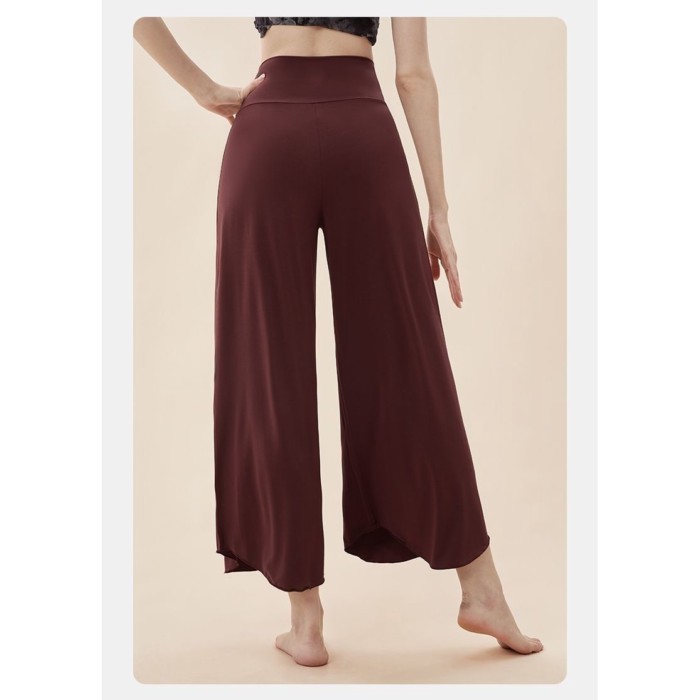 Trang phục tập yoga, quần ống rộng múa cổ điển, mông đẹp, múa dân tộc hiện đại quần tập thẳng