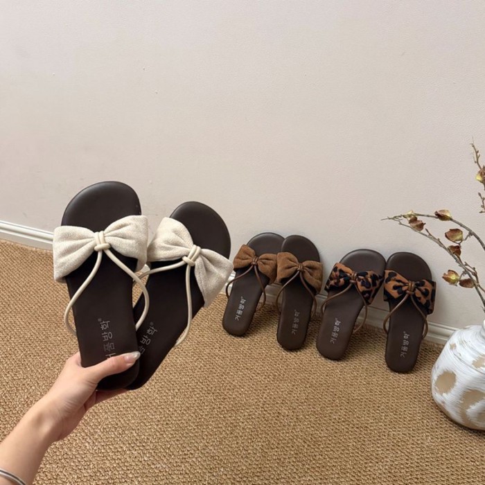 Dép đế bệt cho nữ mặc ngoài trời mùa hè, phong cách Hàn Quốc mới, đa năng và thời trang, đế m