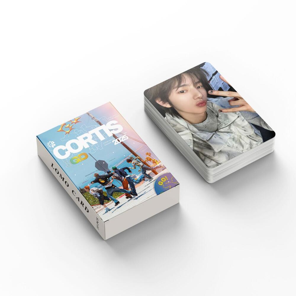 LINXX 55 CÁI MARTIN CORTIS Series Album Lomo Cards Kpop Boy Band Fan Collection Laser Holographic Photocards Long lanh Merch Ngày lễ Quà tặng sinh nhật cho người hâm mộ