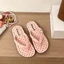 Dép xỏ ngón mùa hè chấm bi Hàn Quốc, dép đi biển đế phẳng trong nhà thời trang và giản dị chốn