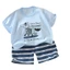 Bộ áo thun và quần Short ngắn tay cho trẻ em có Cotton thoáng khí để chơi mùa hè và mặc thường ngày
