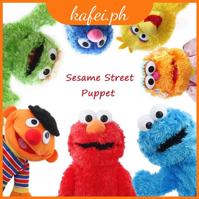 6 Phong Cách Sesame Street Tay Con Rối Dễ Thương Elmo Cookie Monster Ernie Sang Trọng Búp Bê Nhồi Bông Đồ Chơi Giáo Dục Cho Trẻ Em