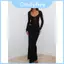 Váy dài tay mùa thu dành cho nữ có ren nối và áo khoác Bodycon để mặc thường ngày