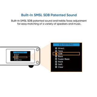 SMSL AO200MKII HIFI Digital AMP MA5332MS Chip Bộ khuếch đại âm thanh nổi công suất cao