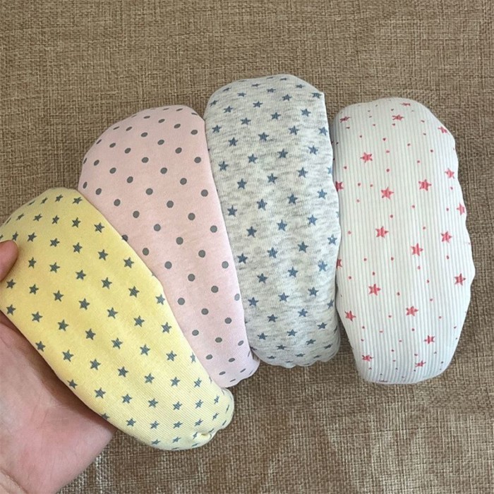 Băng đô rộng vành chấm bi  ngôi sao giúp giảm tuổi tác và tôn lên khuôn mặt, phụ kiện tóc thích