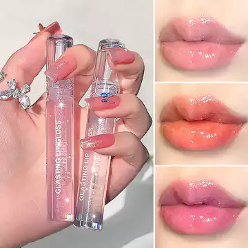 Son bóng Maxfine Water Glossy, son làm đầy môi, dưỡng ẩm như gương, màu bền lâu, bán buôn mỹ phẩm, được học sinh ưa
