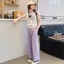 Bé Gái Bộ Đồ Mùa Hè Mới Lớn Trẻ Em Quần Áo Thời Trang Mỏng Trẻ Em Tay Ngắn Bé Gái Thể Thao Mù