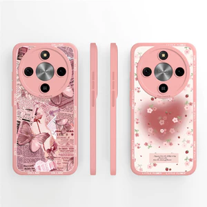 Thiết Kế Mới Dành Cho Honor X9d 5G Hoạt Hình Dễ Thương Trái Tim Vuông Silicon Mềm Bảo Vệ Mặt Sau Cho HonorX9d 5G Vỏ Siêu Mỏng Capa