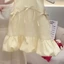 Bé gái váy bong bóng mini Hàn Quốc váy mùa hè mới không tay đuôi cá nơ tank top