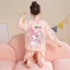 bộ đồ ngủ bé gái, bộ vest dài tay xuân thu cho bé gái, các mẫu đồ mặc nhà ở nhà kiểu dáng dễ thư