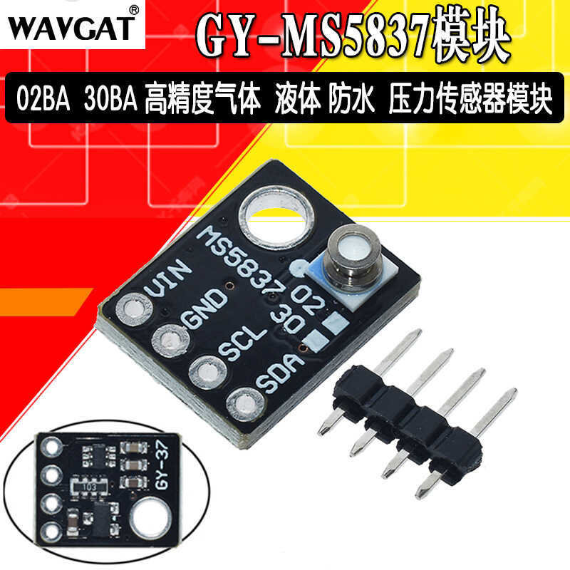 GY-MS5837 02BA 30BA Mô-đun cảm biến áp suất chống nước dạng lỏng khí có ...