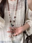 Vòng cổ dài cổ điển phong cách dân tộc Bohemian mới phổ biến của phụ nữ thiết kế thích hợp chu