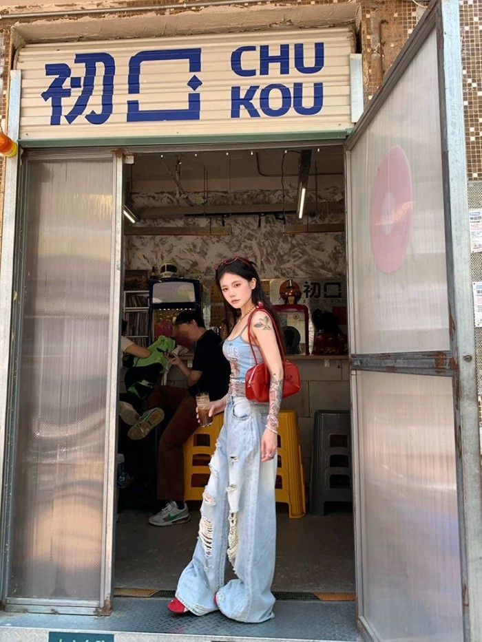 Áo yếm in họa tiết động vật đường phố phong cách retro Mỹ mùa hè mới cho nữ hot girl ngắn dán