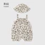 Jumpsuit họa tiết da báo cho bé mùa hè mỏng cotton nguyên chất loại một bé sơ sinh hậu cung b