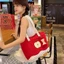 Casual Sweet Túi xách Tote Chấm bi Apple Màu sắc tương phản Đi lại Túi đeo vai dễ thương Đa n