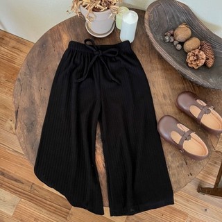 Nữ Mới Quần Ống Rộng Thường Ngày Mùa Hè Đa Năng Thời Trang Mỏng Phong Cách Quần Chín Điểm Cho Tr
