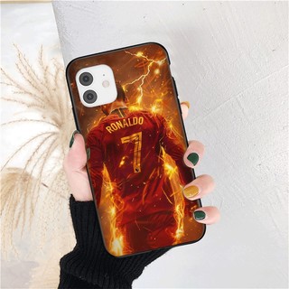 Ốp điện thoại TPU tương thích Mini cho iPhone XS Max 11 12 13 Pro Max Vỏ bảo vệ mềm Cristiano Ronaldo CR7 (WD-1)