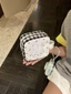 Mới Dễ Thương Miffy Thỏ Lưu Trữ Di Động Kiểm Tra Màu Xanh Chấm Dì Túi Khăn Túi Đựng Mỹ Phẩm Di
