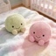 Móc khóa động vật sang trọng ngắn mềm Jeliycat có hình Macaron để trang trí văn phòng tại nhà