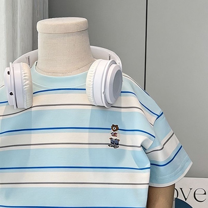 Áo thun ngắn tay  áo trẻ em nửa tay áo trẻ em áo sơ mi cổ tròn nữ