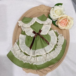 [Hàng có sẵn] Váy công chúa mèo xanh thủ công Trang phục thú cưng dễ thương mùa hè 1-7kg