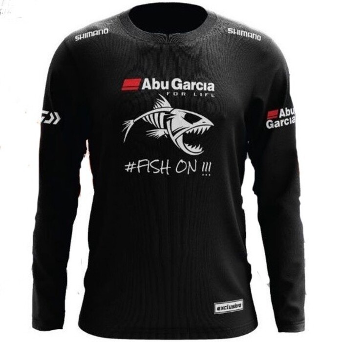 ABU GARCIA CÁ ABU GARCIA TRÊN!! Áo thun sợi nhỏ câu cá thăng hoa 3 áo thun ngắn tay mùa hè