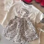 Bộ đồ mùa hè bé gái Hàn Quốc mới hoạt hình phong cách Hồng Kông áo thun ngắn tay + quần short