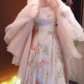 đa năng mới phong cách Trung Hoa cổ điển tay lá sen cổ tích khăn choàng áo khoác ngắn cardigan m