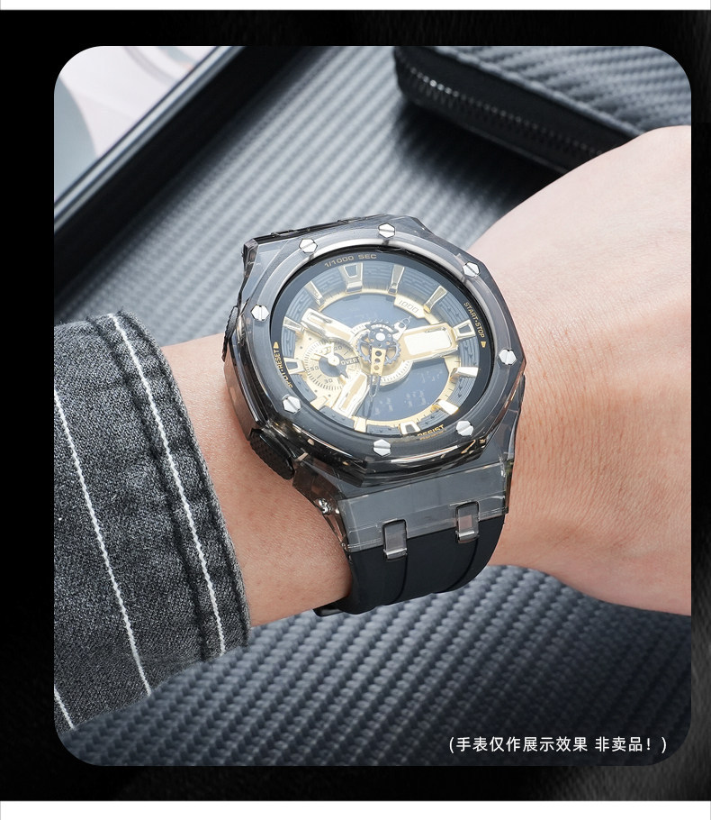 Thích hợp cho G-shock Casio Black Gold GA110 / 100 Series DIY Modified ...