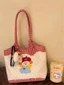 Dễ Thương Chấm Bi Apple Thêu Túi Đựng Nữ Hàn Quốc Mới Công Suất Lớn Học Sinh Lớp Túi Tote Đeo