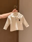 Quần áo trẻ em, áo nỉ trẻ em, áo gấu hoạt hình thu đông bé trai, áo sơ mi POLO nhung trẻ em