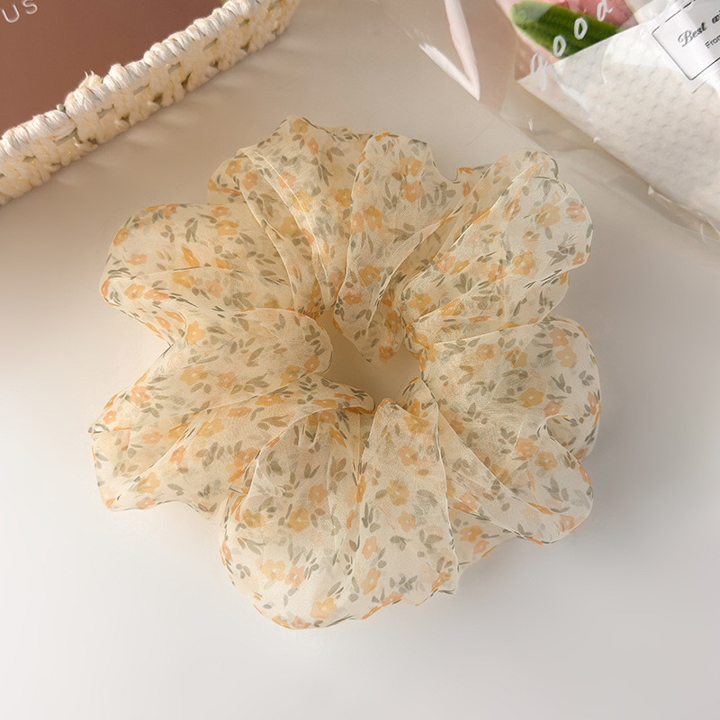 Nhiều màu sắc | Dây buộc tóc Organza hoa cổ tích Dây buộc tóc đa năng cho bé gái