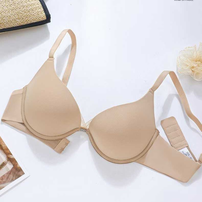 Quần Lót Nữ Vú Nhỏ Tập Hợp Nhìn Tròn Lớn Tròn Ngực Mềm Mại Hỗ Trợ Áo Ngực Chống Chảy xệ Không Vòng Thép Áo Ngực