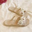 Phong cách đảo Bohemian Flat Beach Sandals La Mã Áo khoác ngoài nữ có váy Dép mùa hè hai mặt