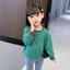 Quần Áo Trẻ Em Áo Len Bé Gái Phong Cách Phương Tây Xuân Thu Áo Len Sọc Mỏng Mới Nhất Cho Bé Áo L
