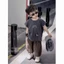 Bộ đồ bé trai mùa hè phong cách mới mát mẻ và đẹp trai Áo thun ngắn tay cotton nguyên chất th