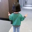 Quần Áo Trẻ Em Áo Len Bé Gái Phong Cách Phương Tây Xuân Thu Áo Len Sọc Mỏng Mới Nhất Cho Bé Áo L