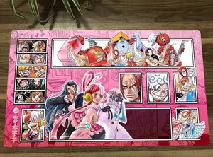 O-P OPCG TCG CCG Bàn Chuột Pad Uta Playmat Trading Card Game Mat 600 * 350 * 2mm