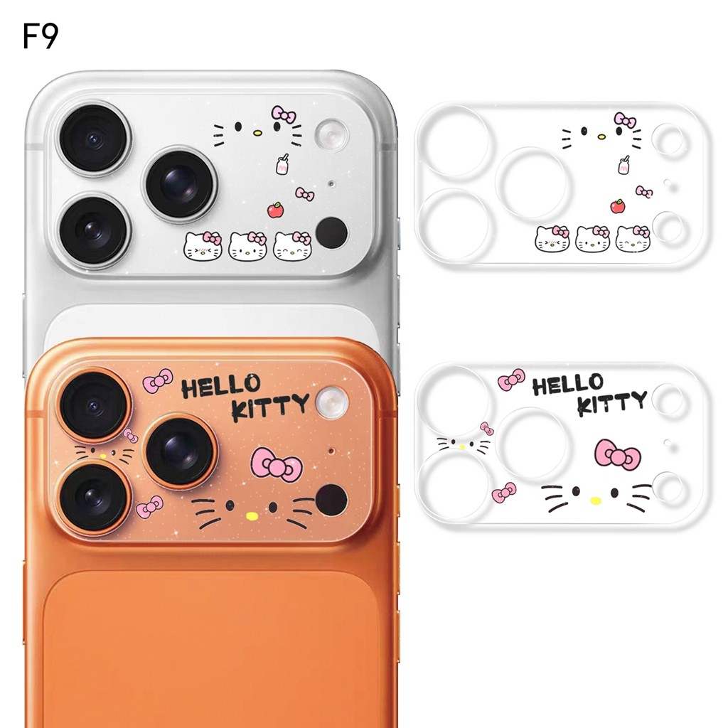 2 Gói Điện Thoại Camera Trang Trí Phim Cho iPhone 17 18 Pro Max Hoạt Hình Đáng Yêu Twinkle Hello Kitty Crayon Shin-chan CNY Phong Phú Điện Thoại Di Động Trong Suốt Mặt Sau Miếng D… – ảnh mô tả chi tiết 10