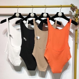 cáp treo cẩn thận hot girl sexy dance jumpsuit phụ nữ mùa hè mới bó sát không tay đáy màu vest x